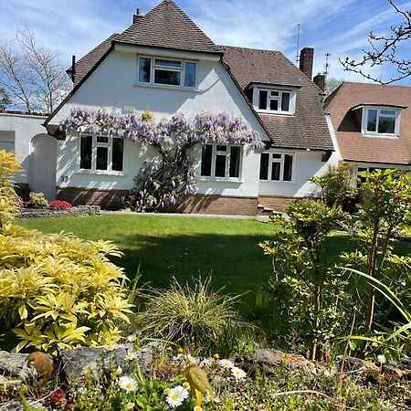 Charming Bournemouth House With Beautiful Spacious Gardens, 5 Min Drive To Beaches, Free Parking For 2-3 Cars Eksteriør billede